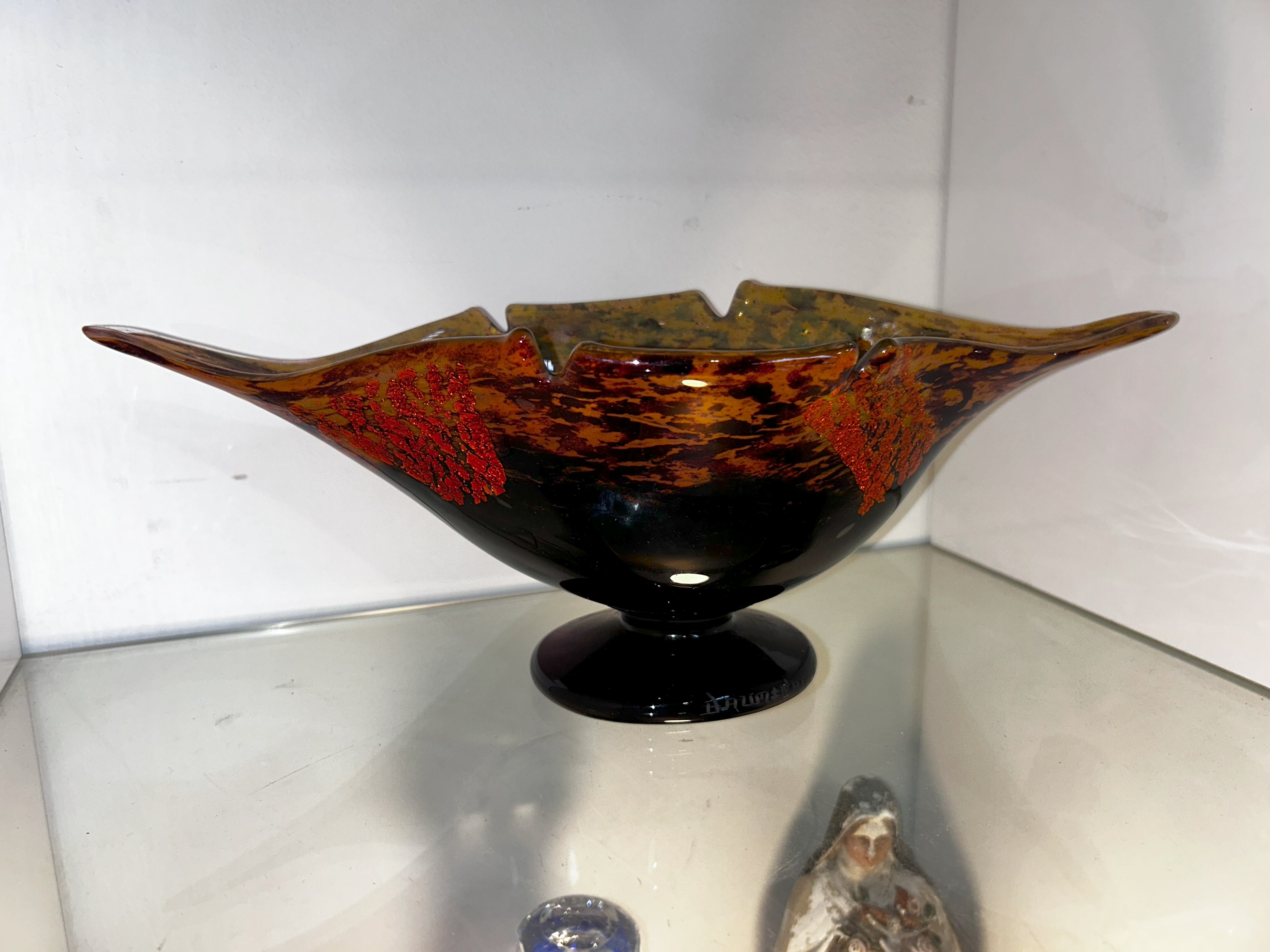 Coupe DAUM signature croix de lorraine 