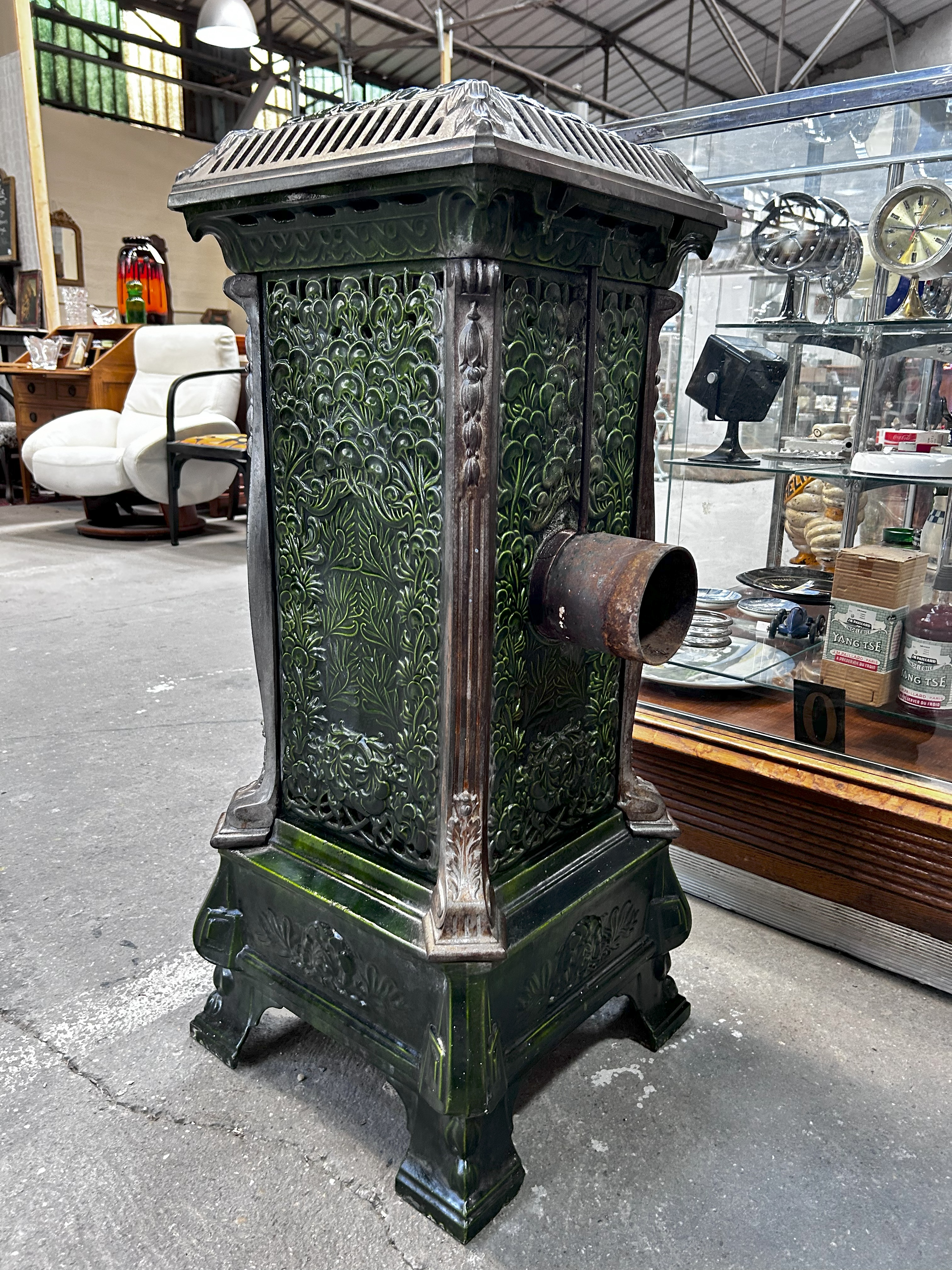 Ancien Poêle à charbon