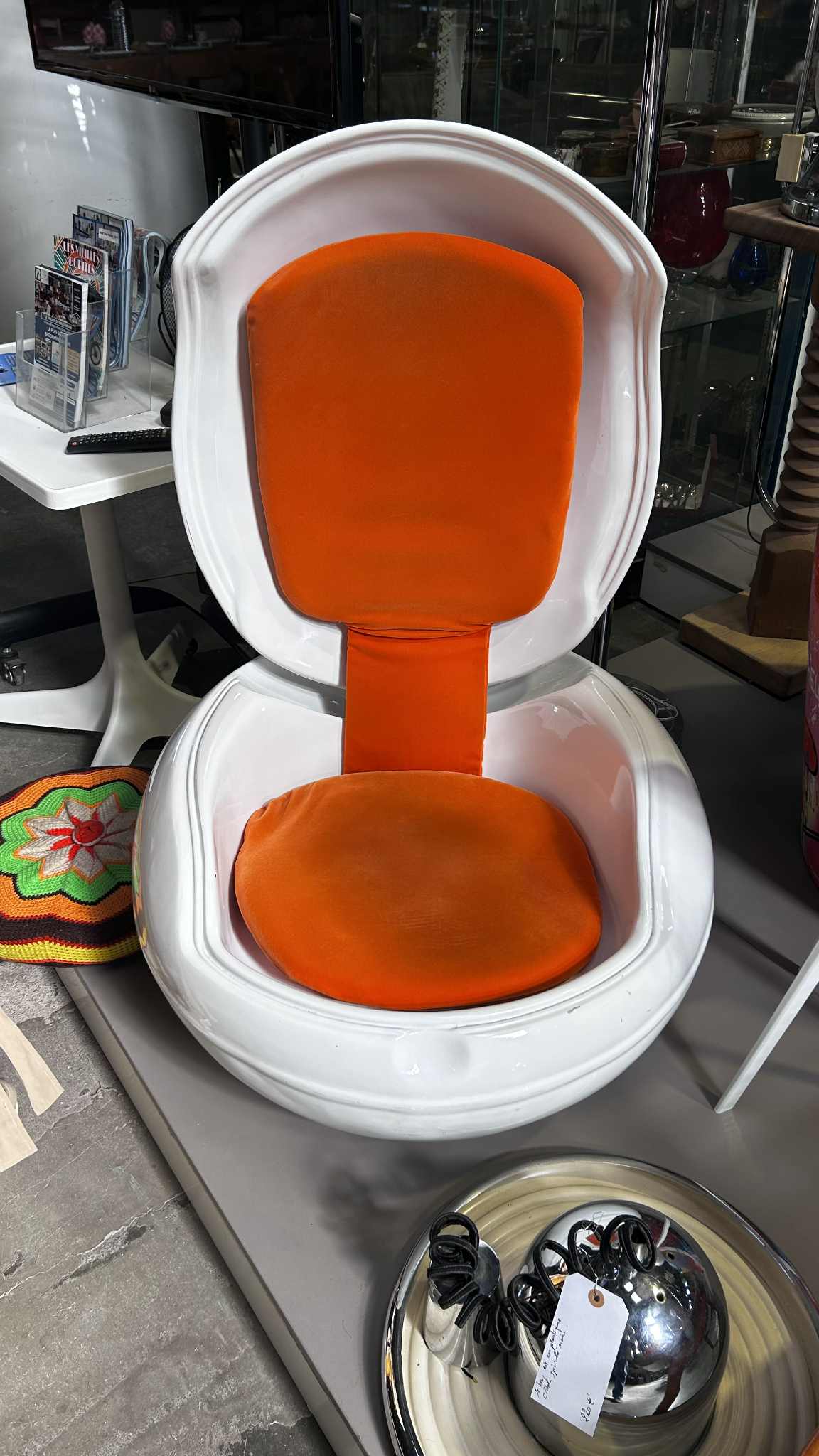 Fauteuil vintage Space Age