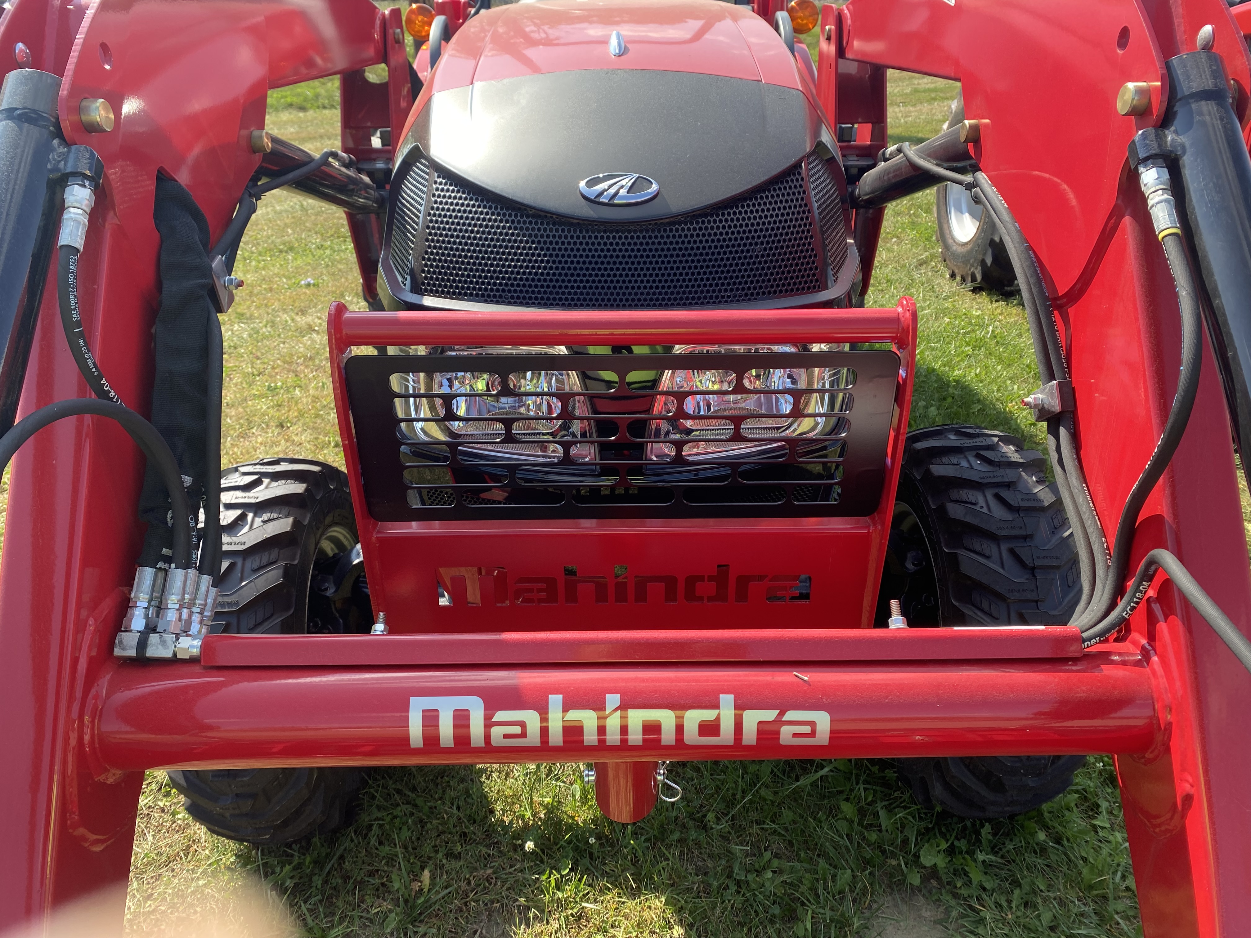 Slotted Grill Guard for the Mahindra 1640
