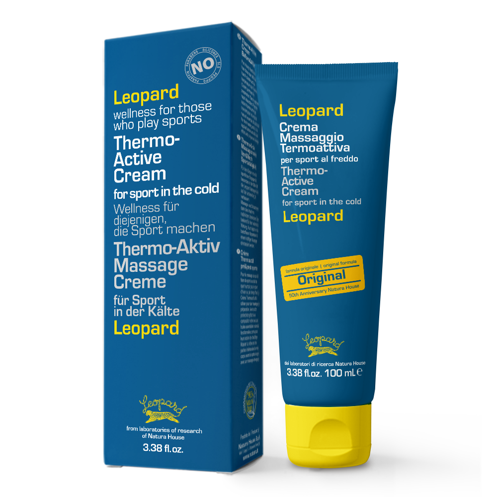 LEOPARD Sport Termoaktyvus masažo kremas