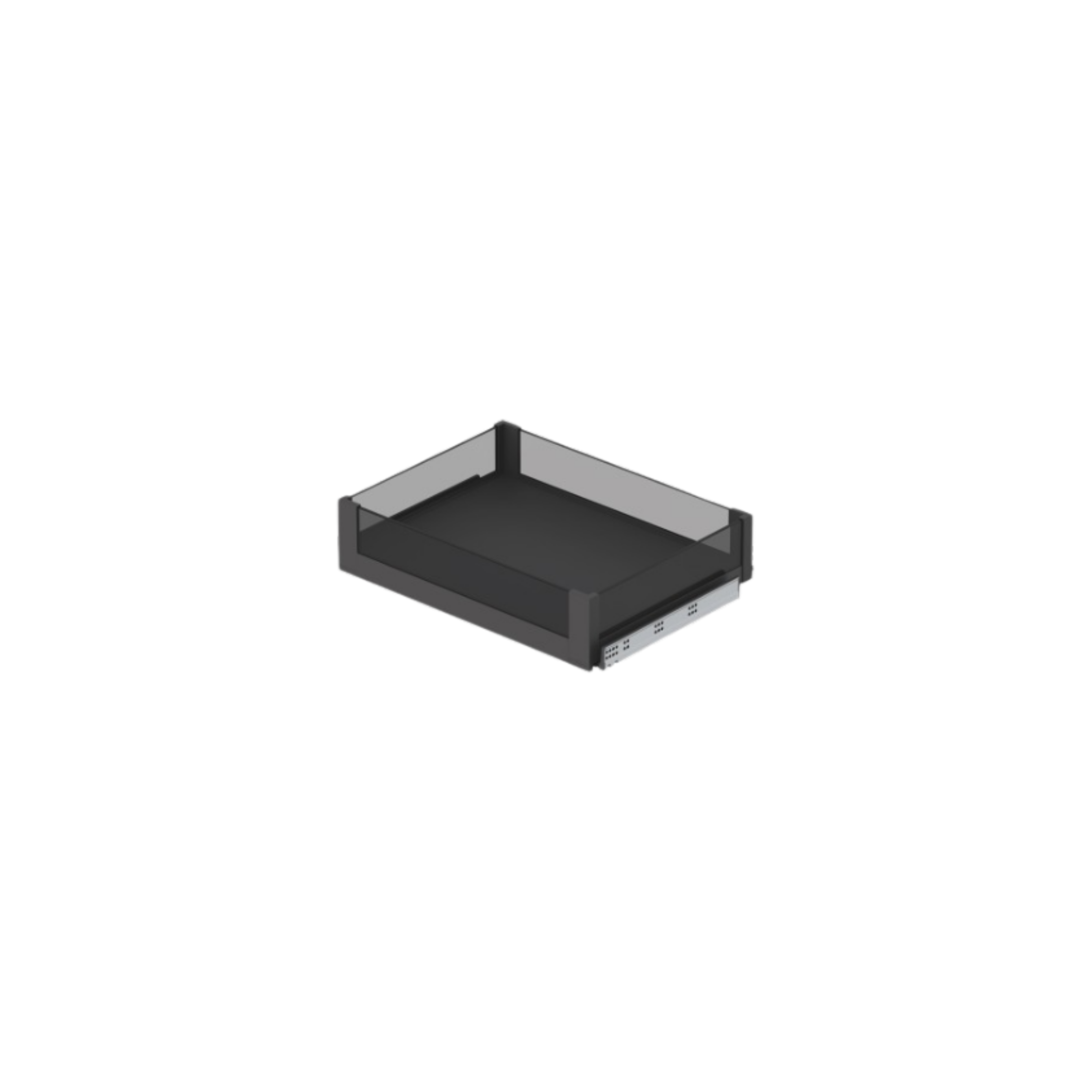 Glass drawer