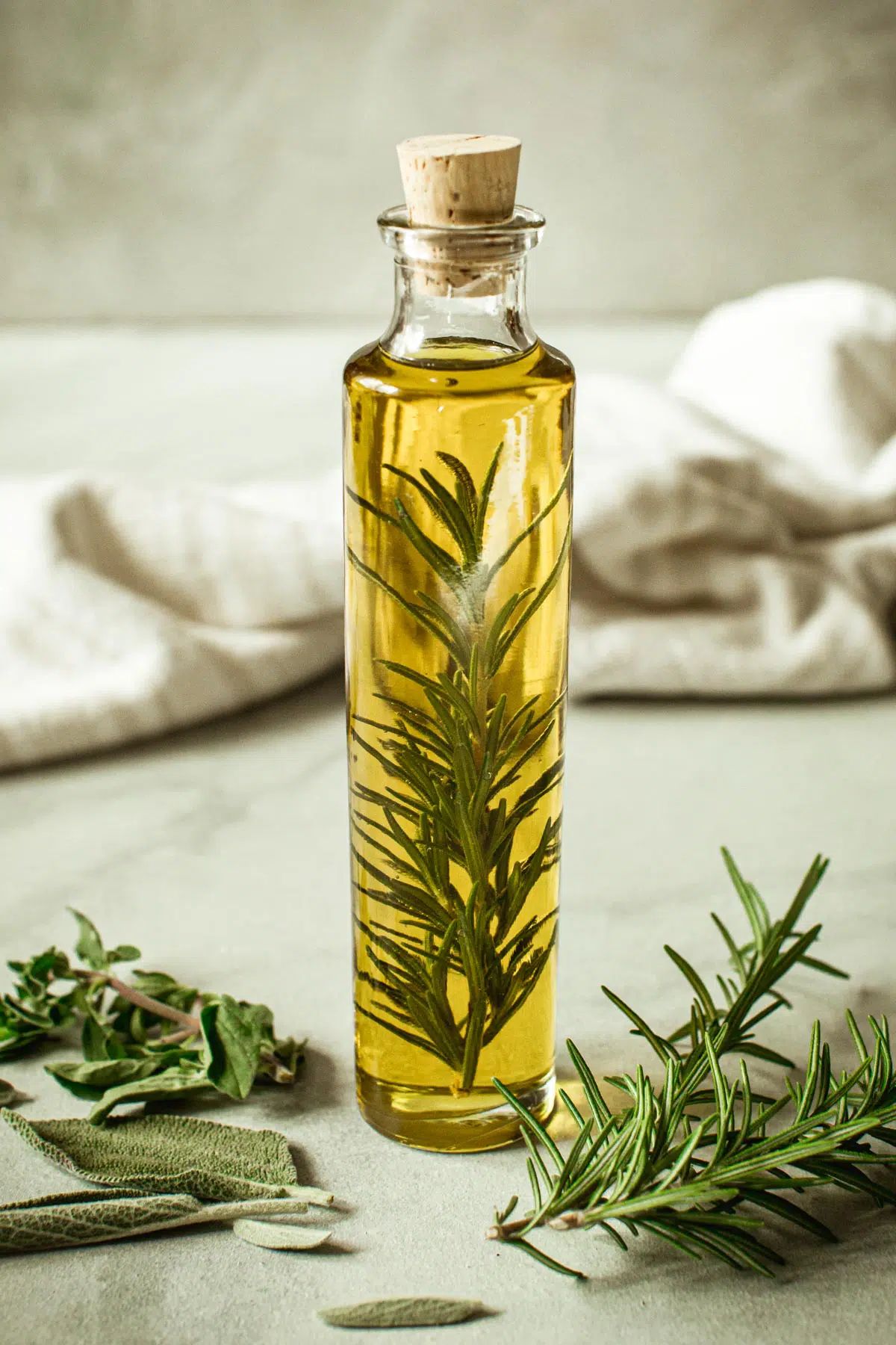 Herb-infused olive oil