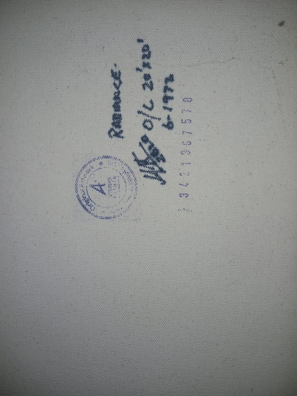 Vintage Hand-Painted Portrait