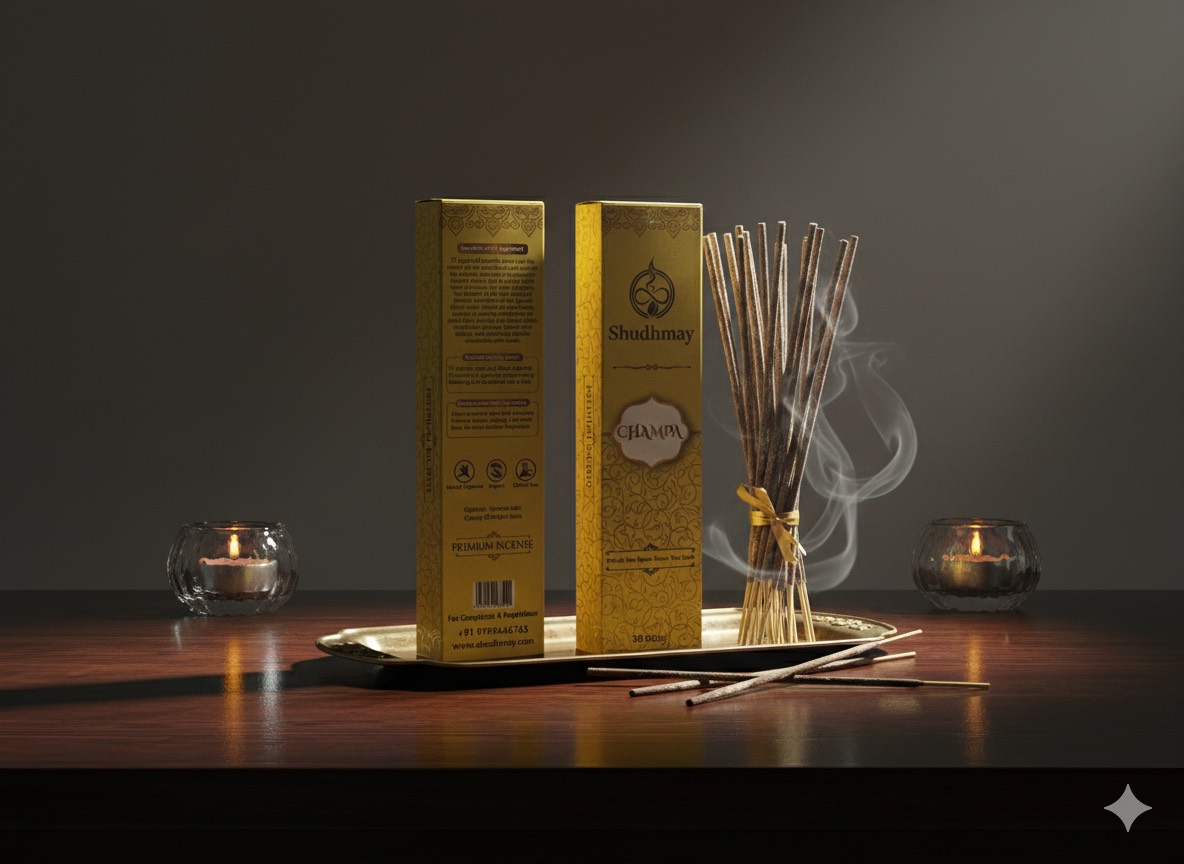 premium incence sticks champa fragnance