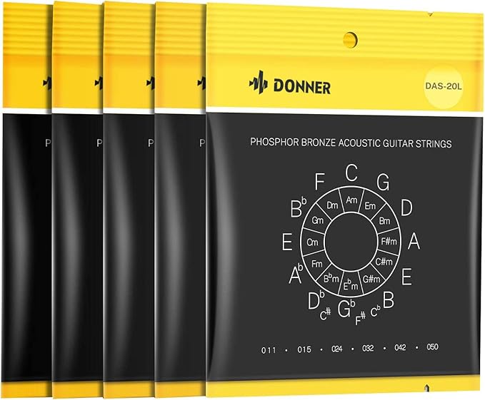 Donner Light Acoustic Guitar Strings