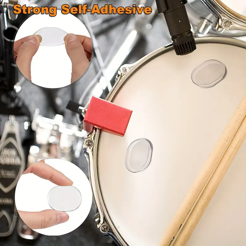Drum Dampener Gel Pads x 6