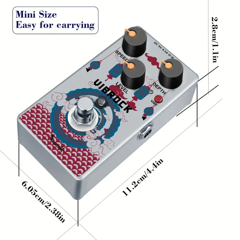 Psychedelic Rock Guitar Pedal - Vibrock