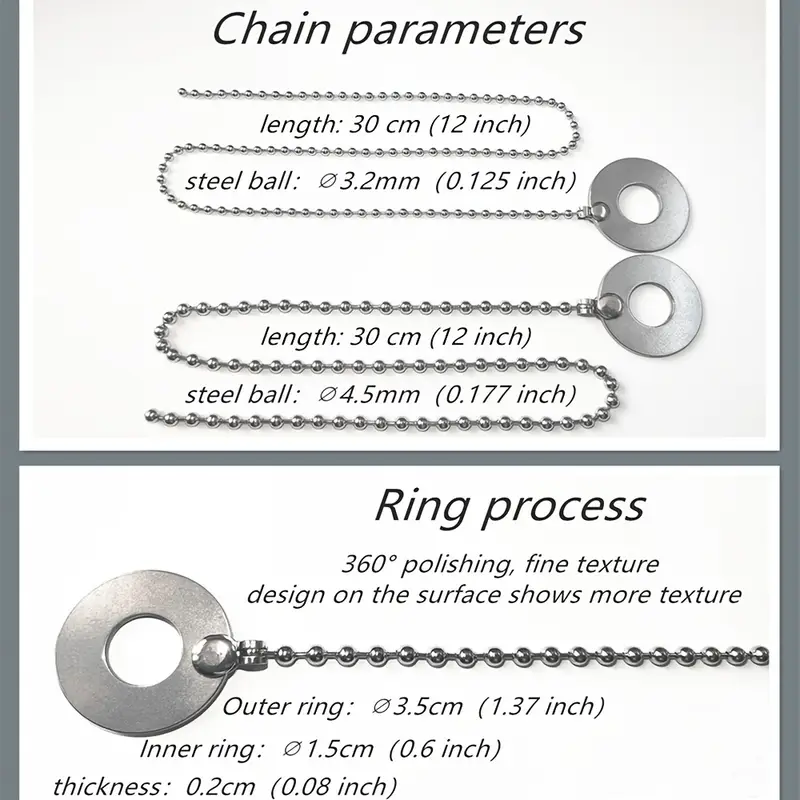 Big or Small Cymbal Sizzler Chain