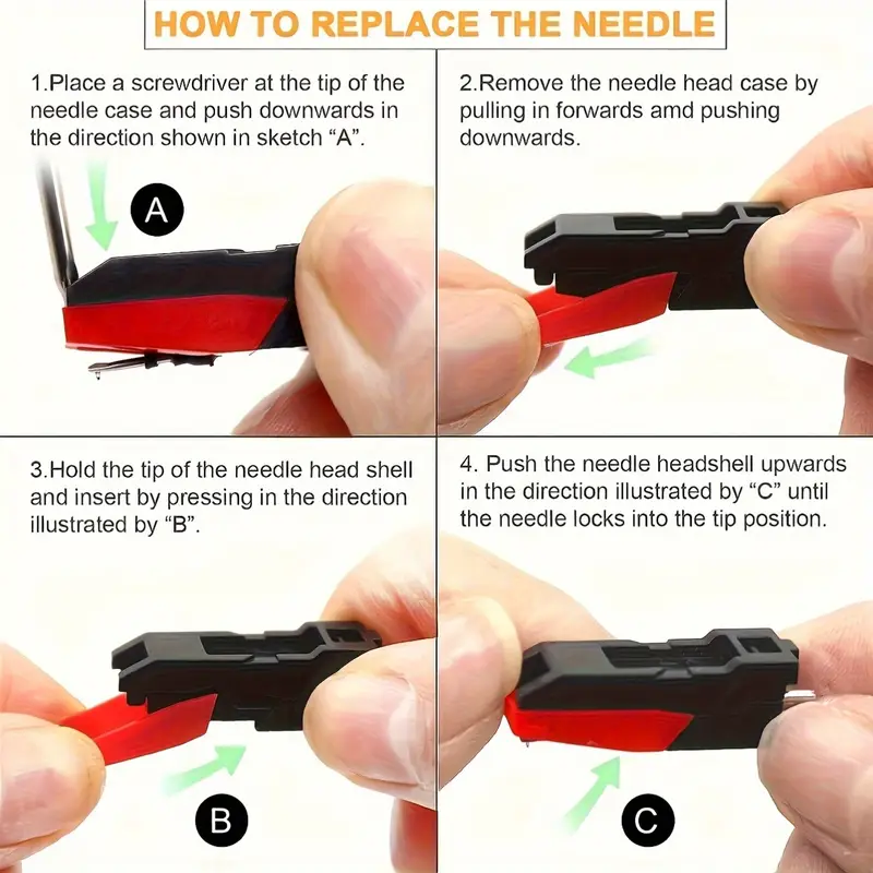 Turntable Replacement Stylus Needle
