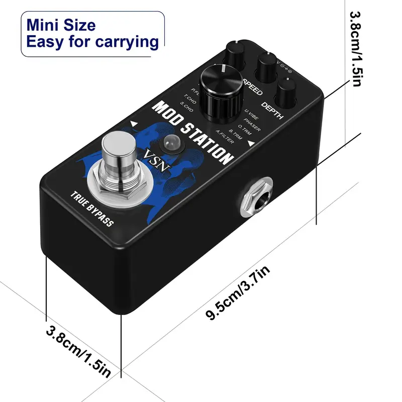 VSN Mod Station Guitar Effects Pedal 
