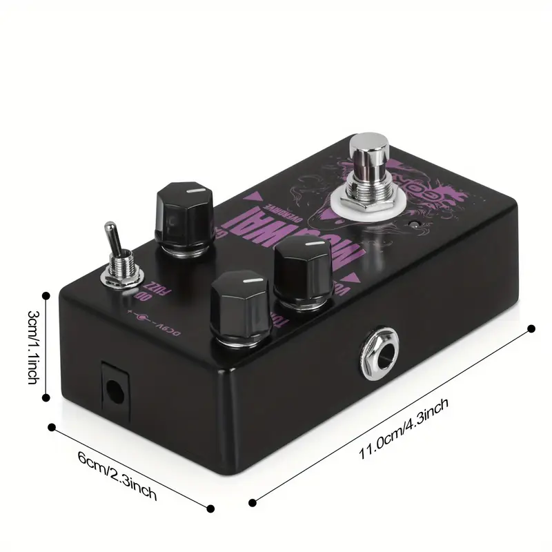 Mogwai Overdrive  Fuzz Guitar Pedal