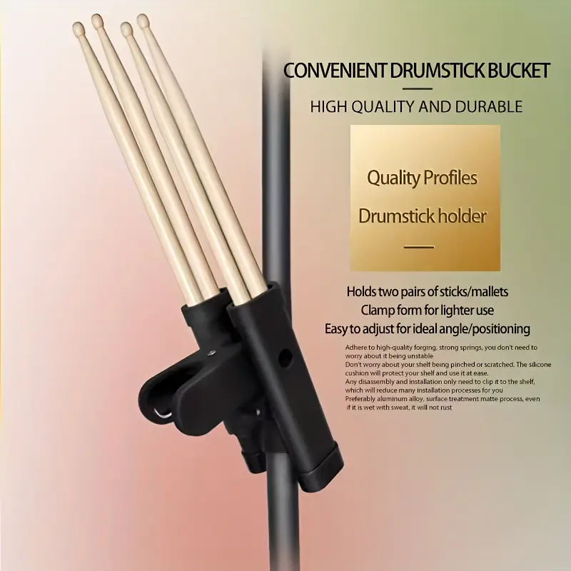 Clip on Drum Stick Holder