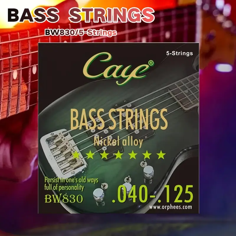 Caye 5 String Bass Strings