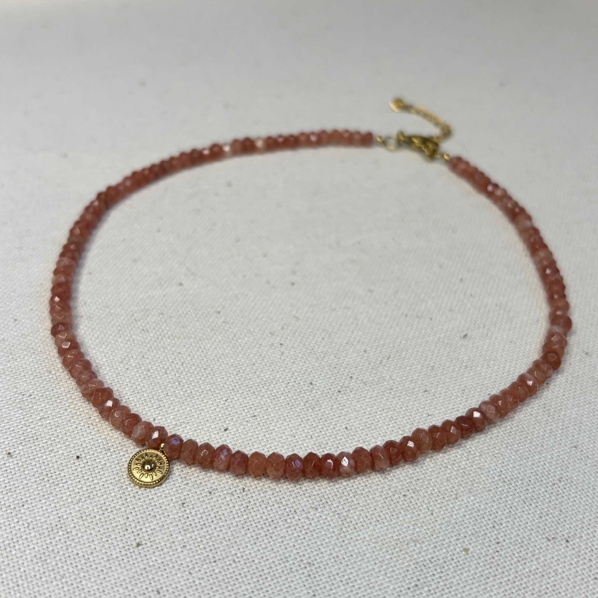 Quartz rose - pendentif