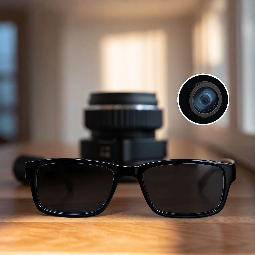 Occhiali Spia con Microcamera Full HD e Audio Integrato