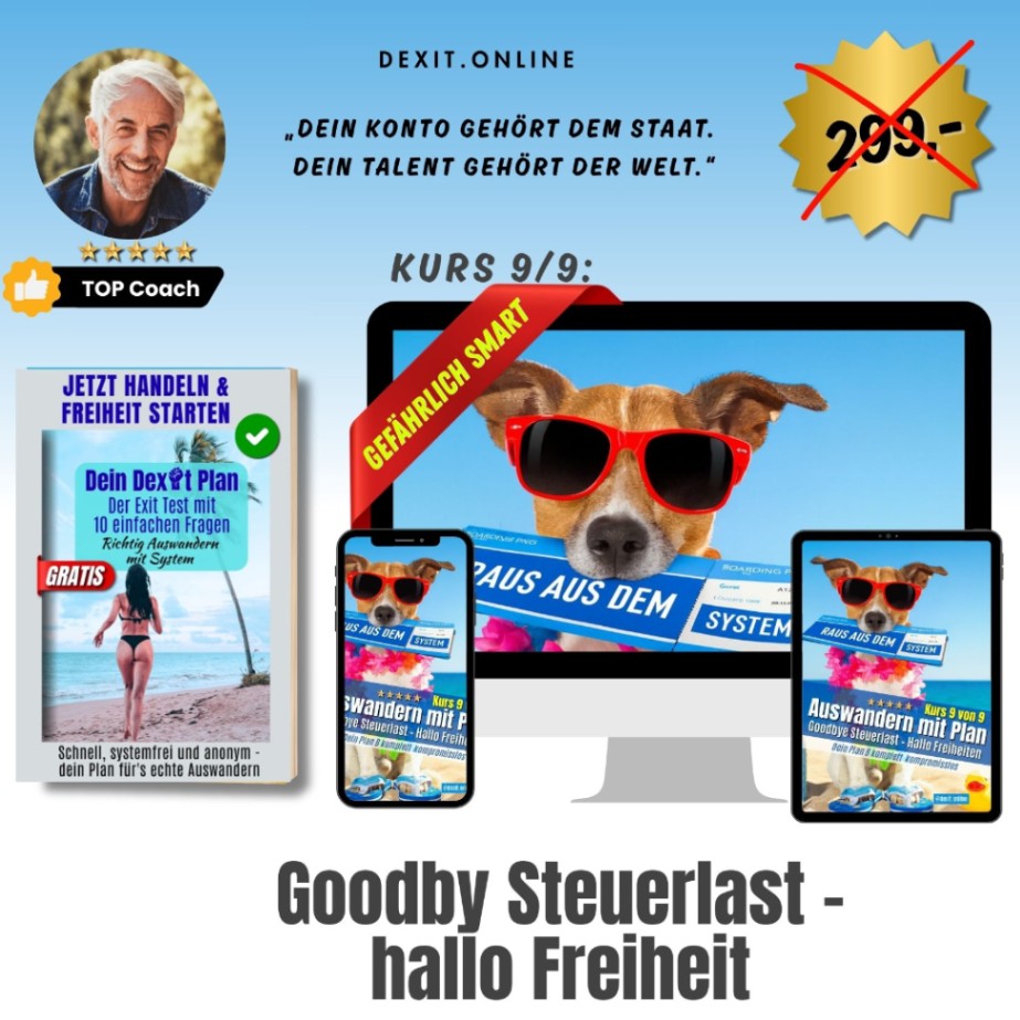 dexit.online Kurs 9: 11 Länder ohne Agenda 2030 – strukturiert, skalierbar, unangreifbar ⭐️⭐️⭐️⭐️⭐️