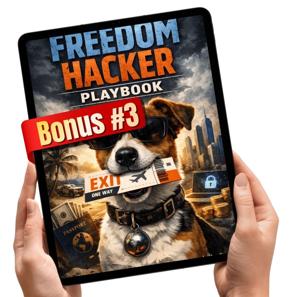 Auswandern mit Plan 🔐 Alle 9 Kurse Masterbundle für dein freies Leben & Business ⭐️⭐️⭐️⭐️⭐️