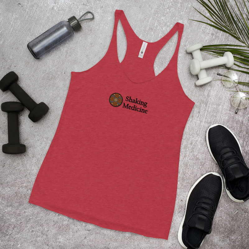 Women&#39;s Shaking Medicine Racerback Tank (Light)