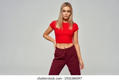 Red Crop Top