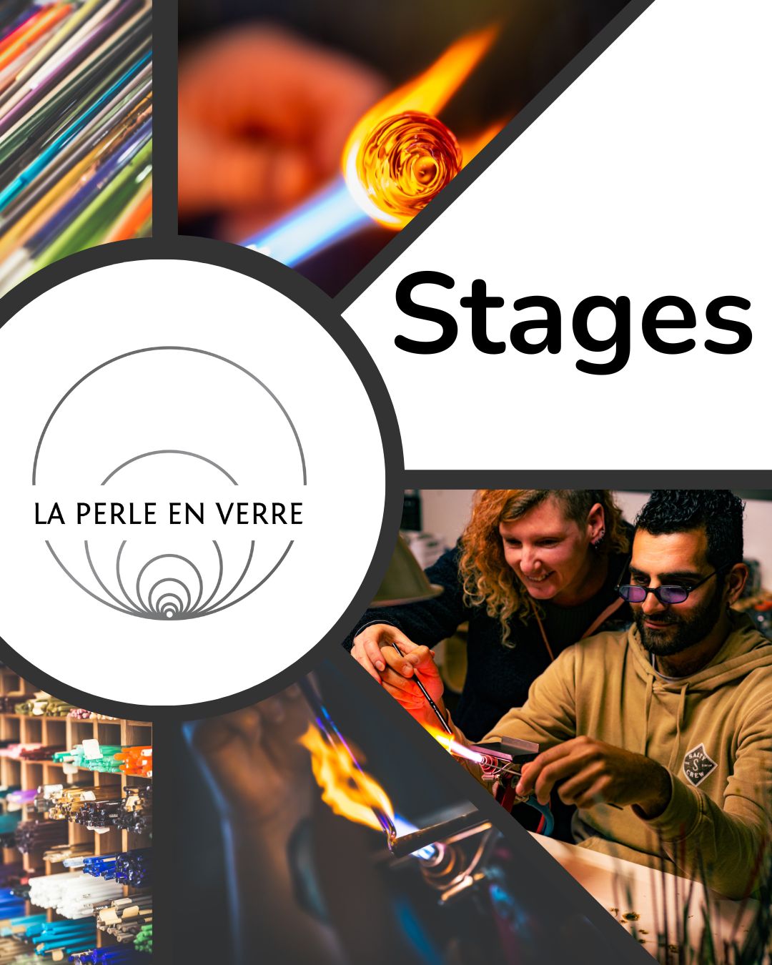 Stages verre au chalumeau demi journée