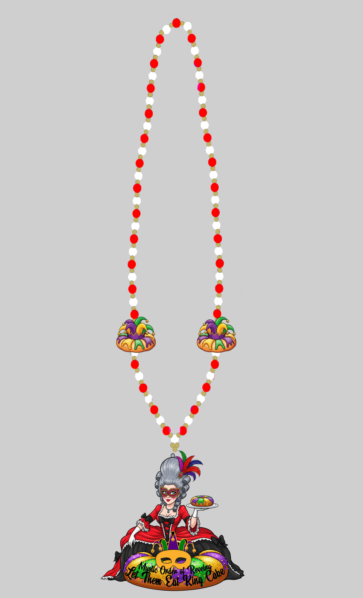 40" Hand Strung beads with 2 Spinners - 25 Sets