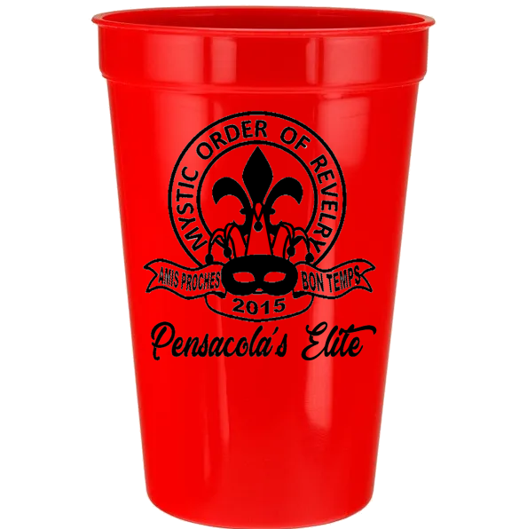 2026 Red Theme Throw Cups 22oz - 50 Cups