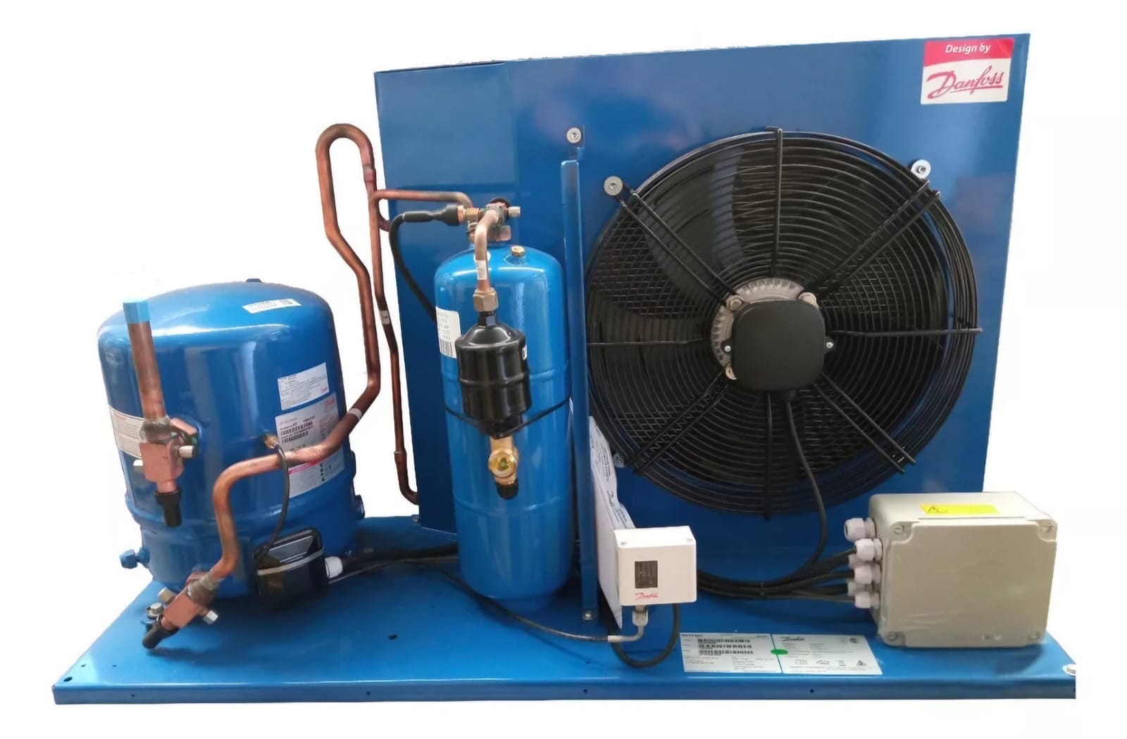 Unidad condensadora danfoss 5 HP media temperatura