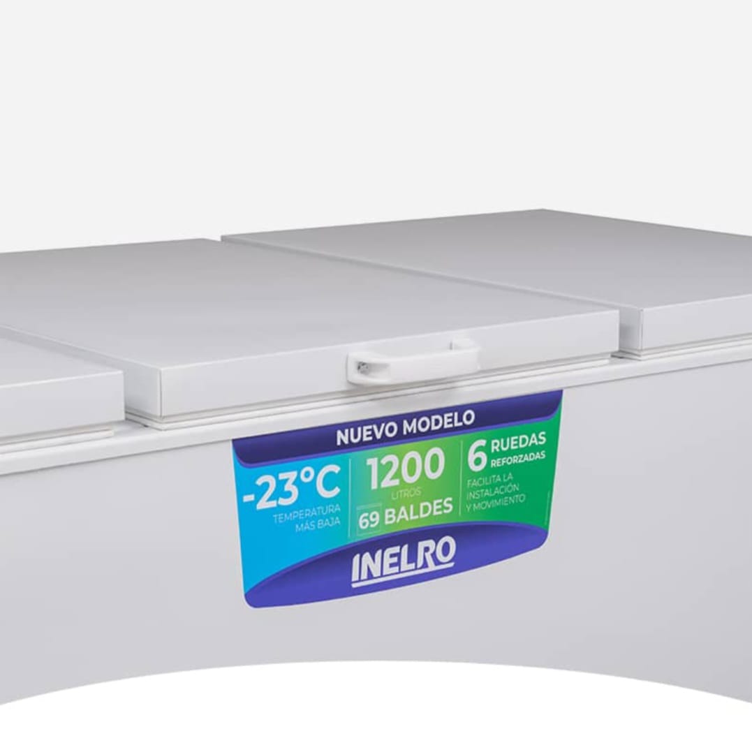 Freezer FIH 1200 Inelro 