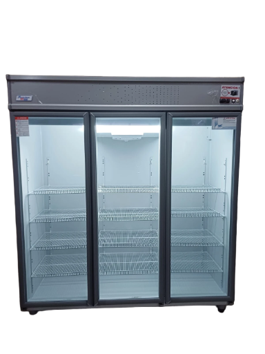 Exhibidora vertical  3 puerta Premium media temperatura Frider
