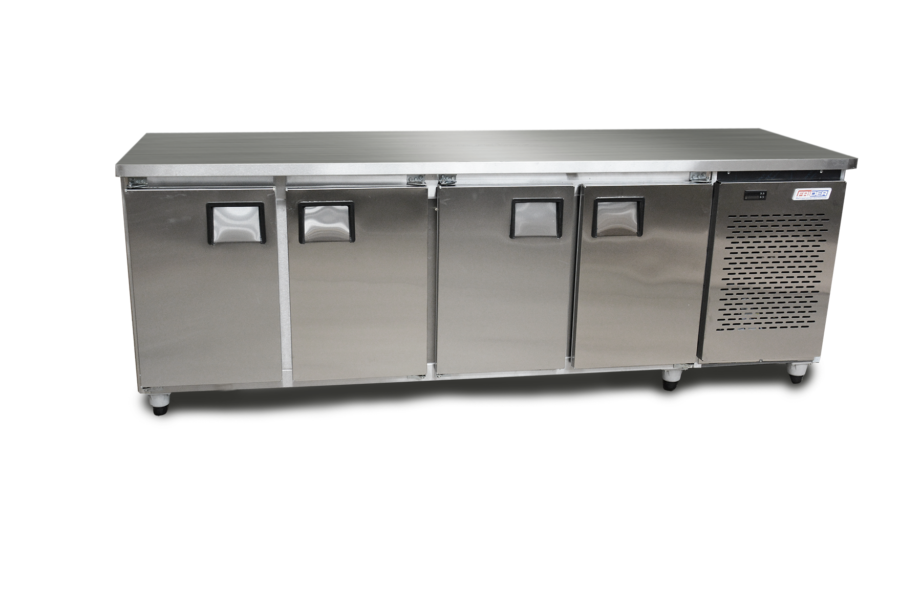 Mostrador refrigerado con cubre equipo 2.89 mts Frider