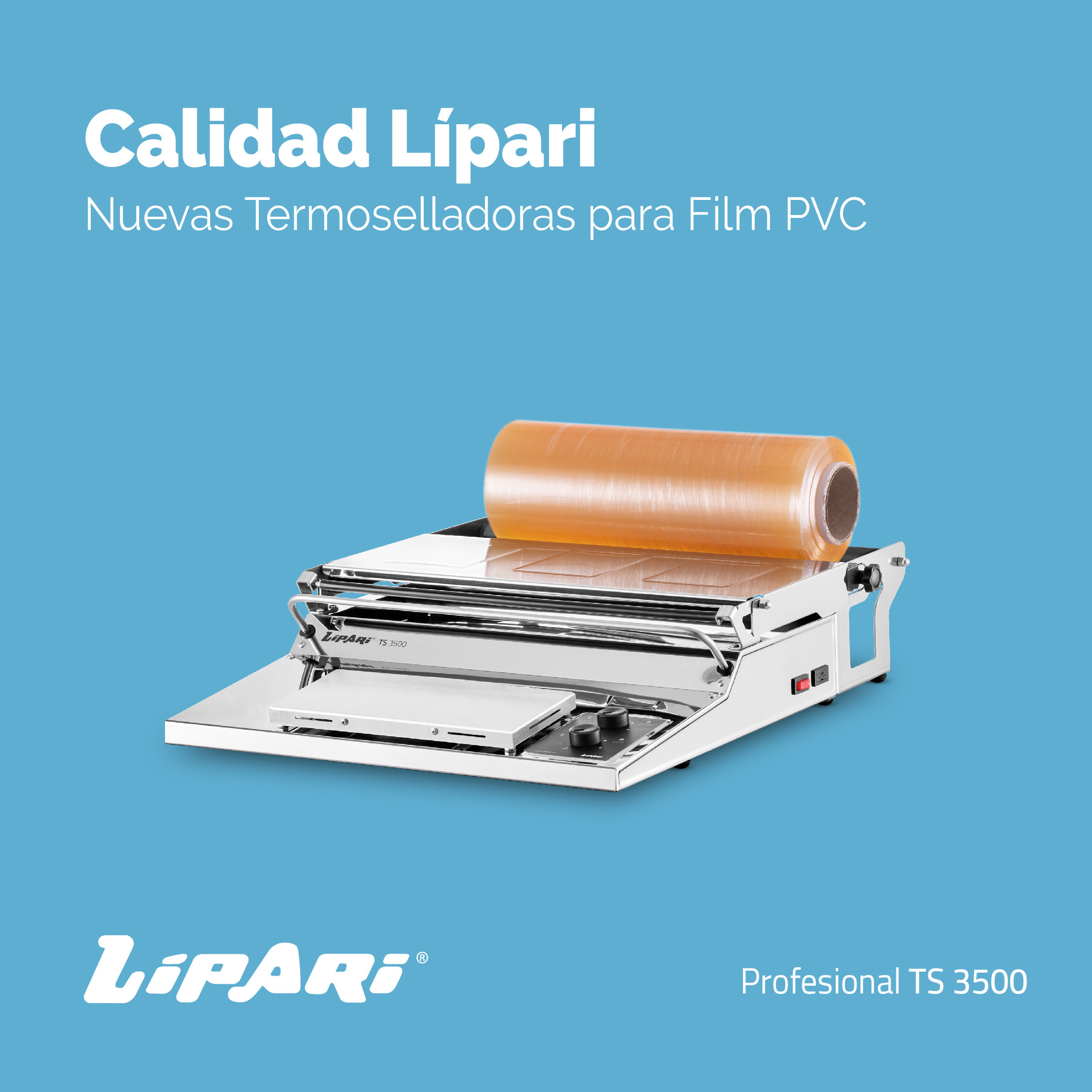 Termoselladora para Film de PVC TS3500