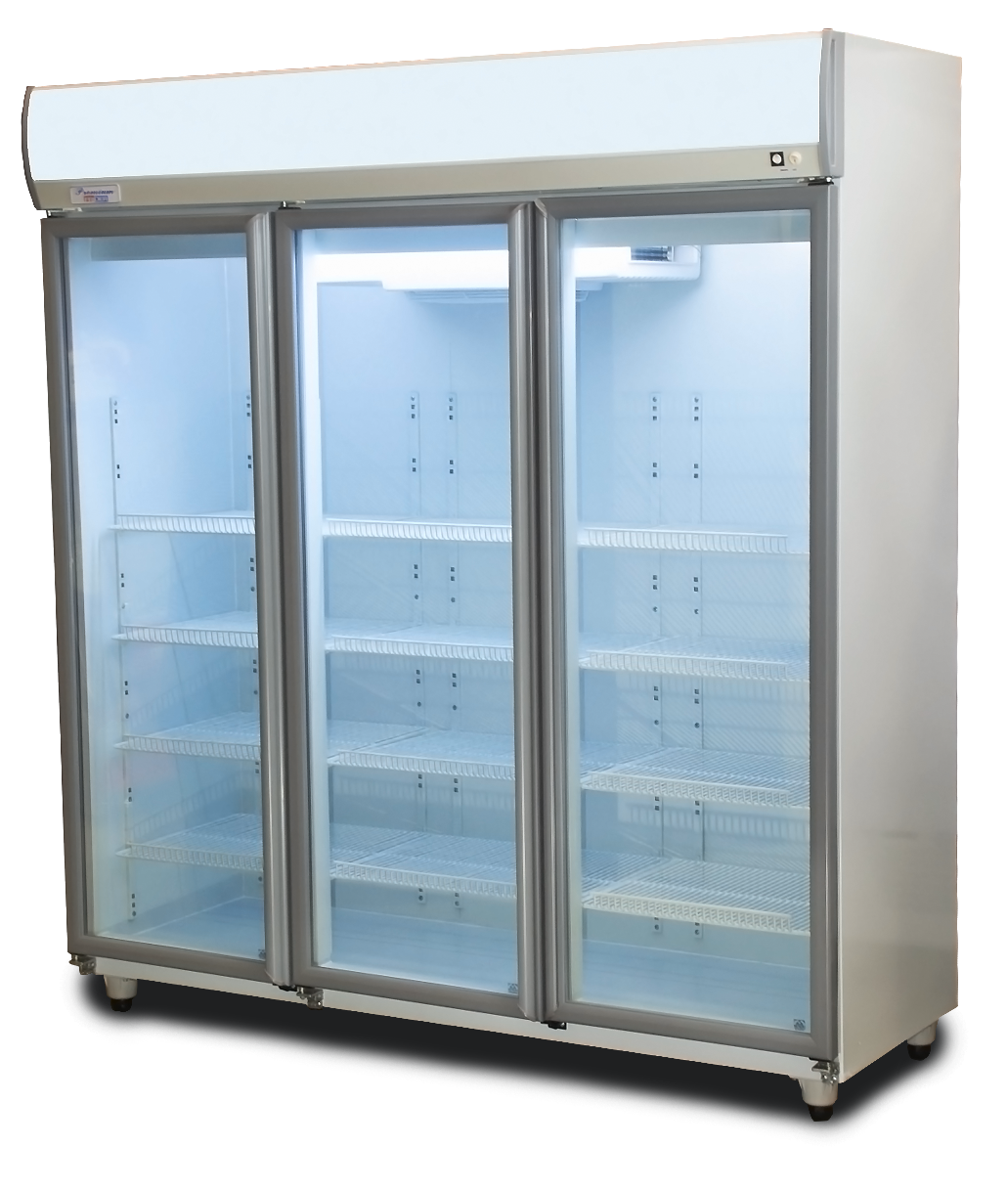 Exhibidora vertical  3 puerta Premium media temperatura Frider