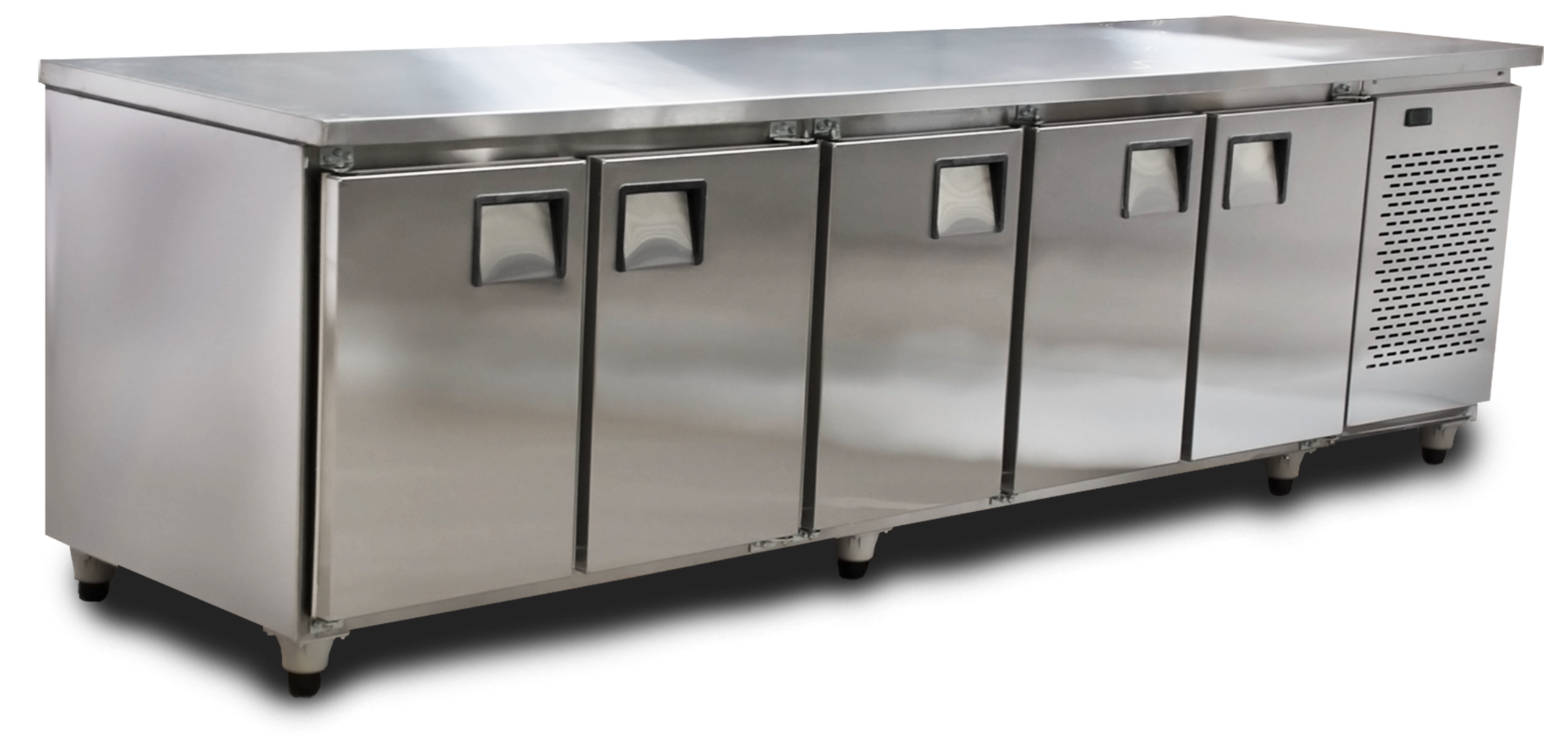 Mostrador refrigerado con cubre equipo 2.41 mts Frider
