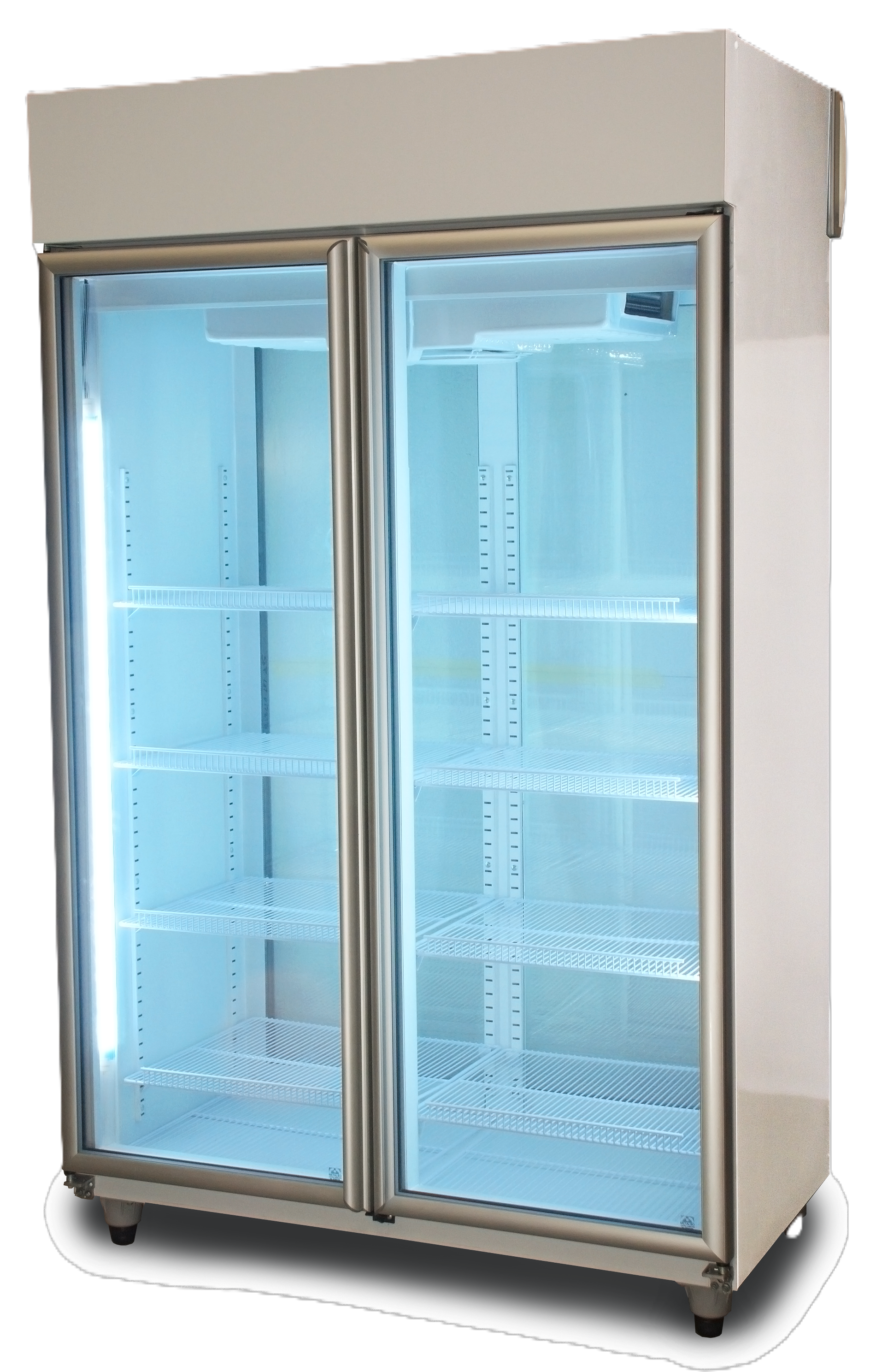 Exhibidora vertical  2 puerta Premium media temperatura Frider