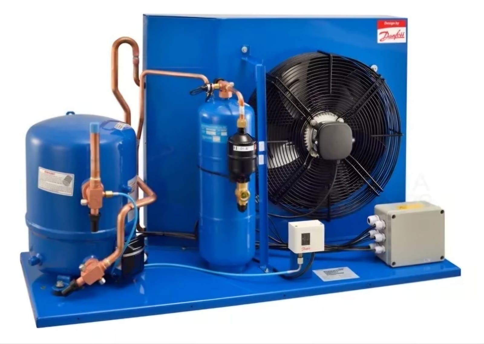 Unidad condensadora danfoss 3 HP Baja temperatura