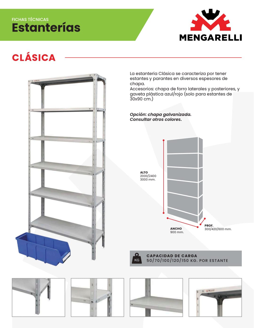 Estantería clásica (consulte medidas )