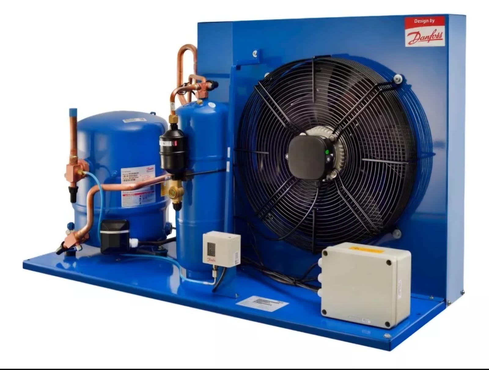 Unidad condensadora danfoss 4 HP Baja temperatura