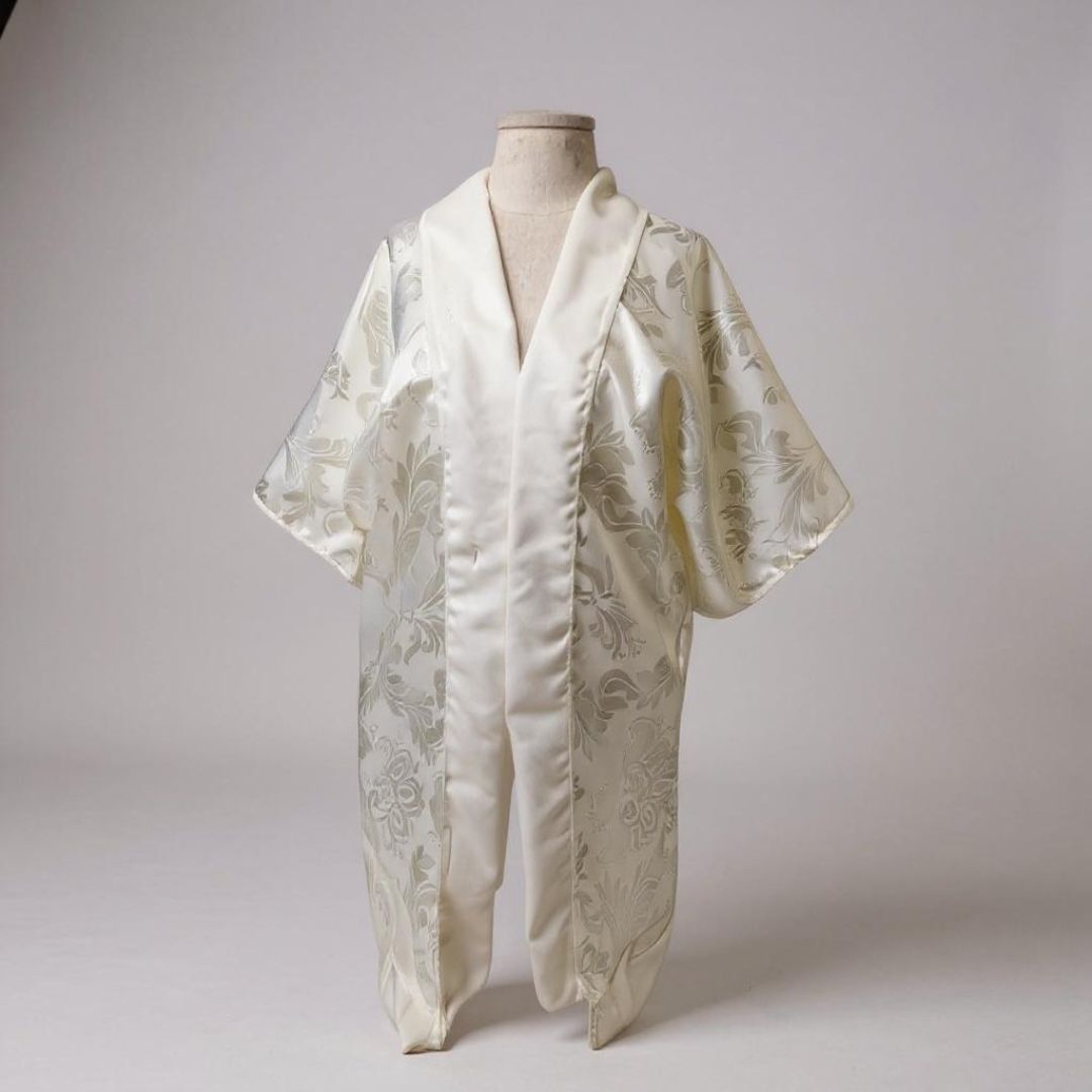 Kimono off white floral