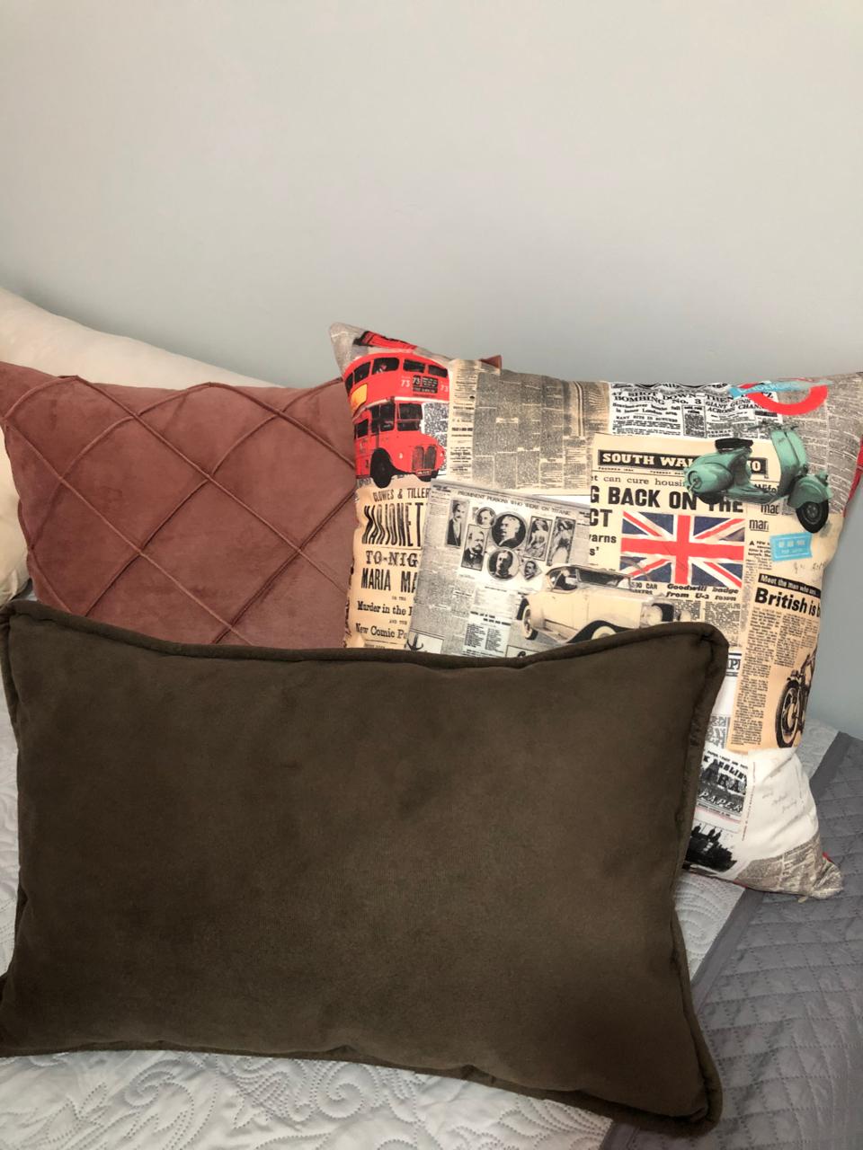 Almofada decorativa estilo retrô