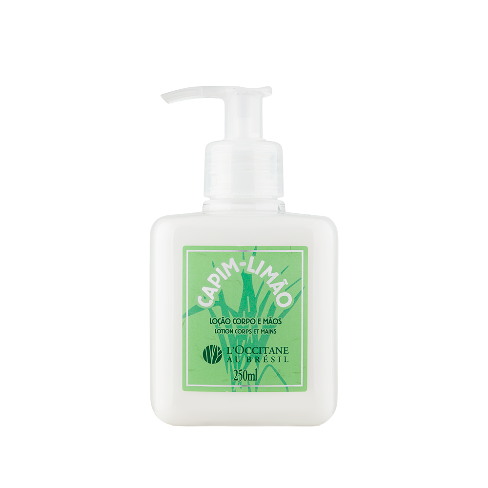 Loção Desodorante Corporal e Mãos Capim-Limão 250ml