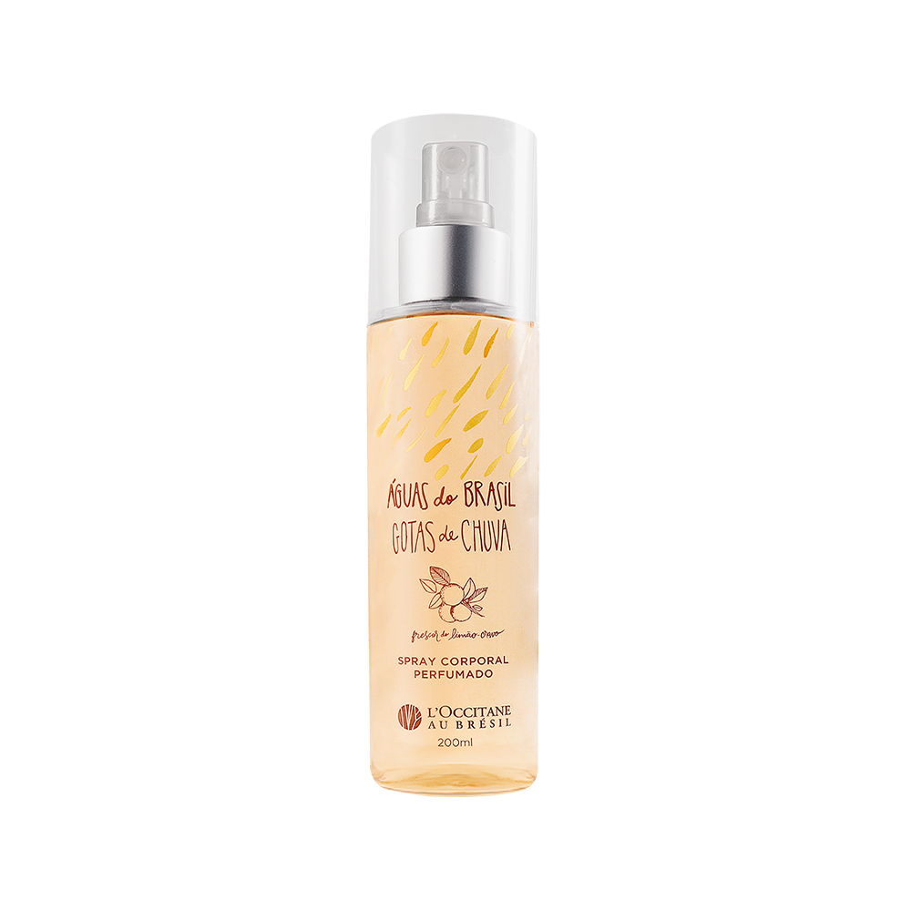 Spray Corporal Perfumado Gotas de Chuva 200ml