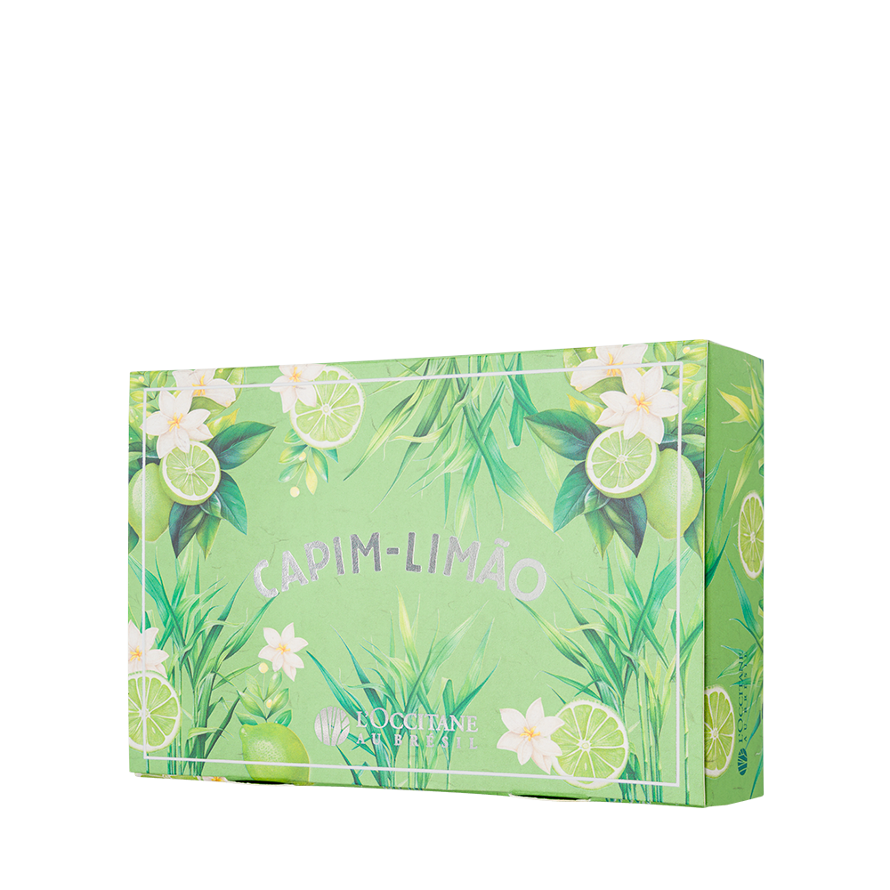 Kit Sabonete Perfumado Capim-Limão