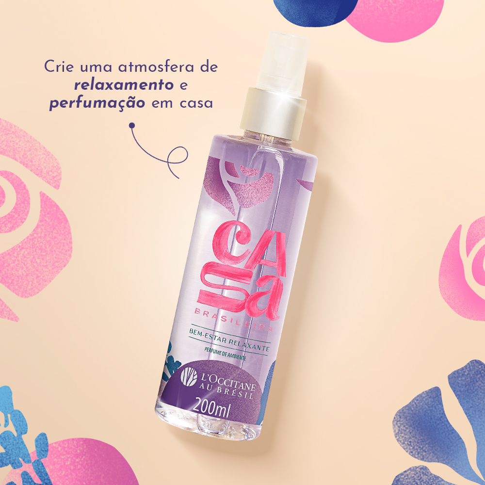 Perfume de Ambiente Bem-Estar Relaxante 200mL