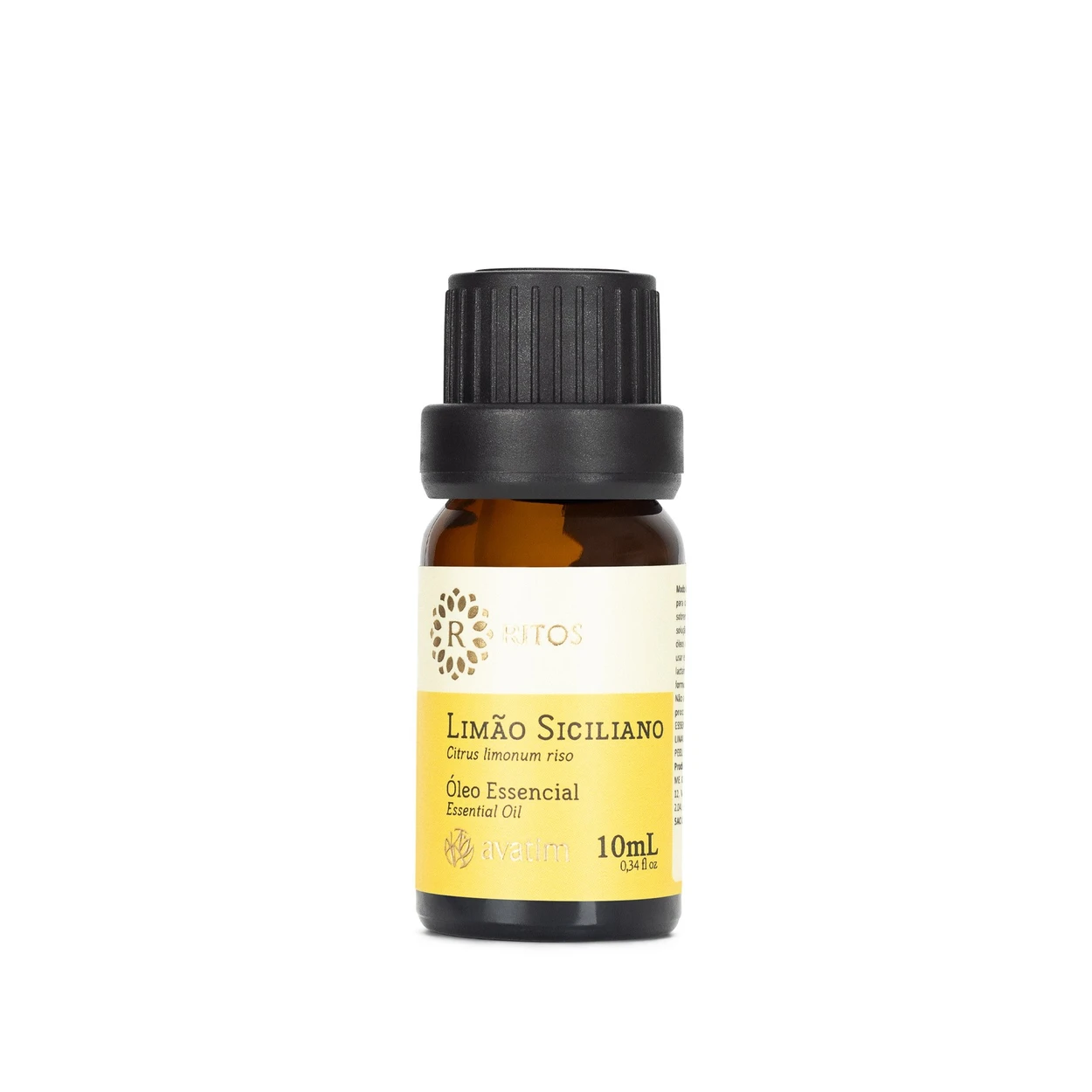 Óleo Essencial Limão Siciliano 10ml Ritos