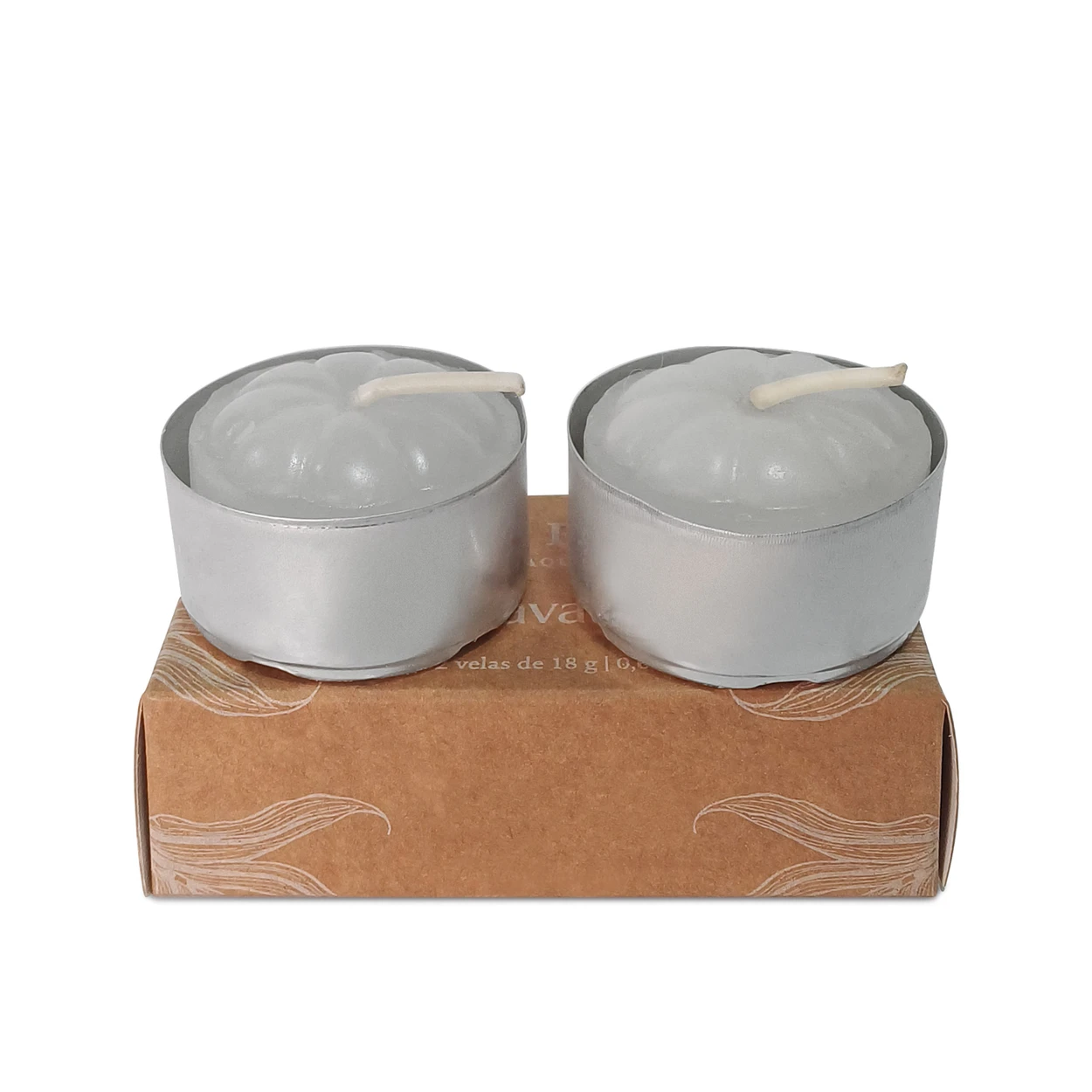 Velas decorativas de chá