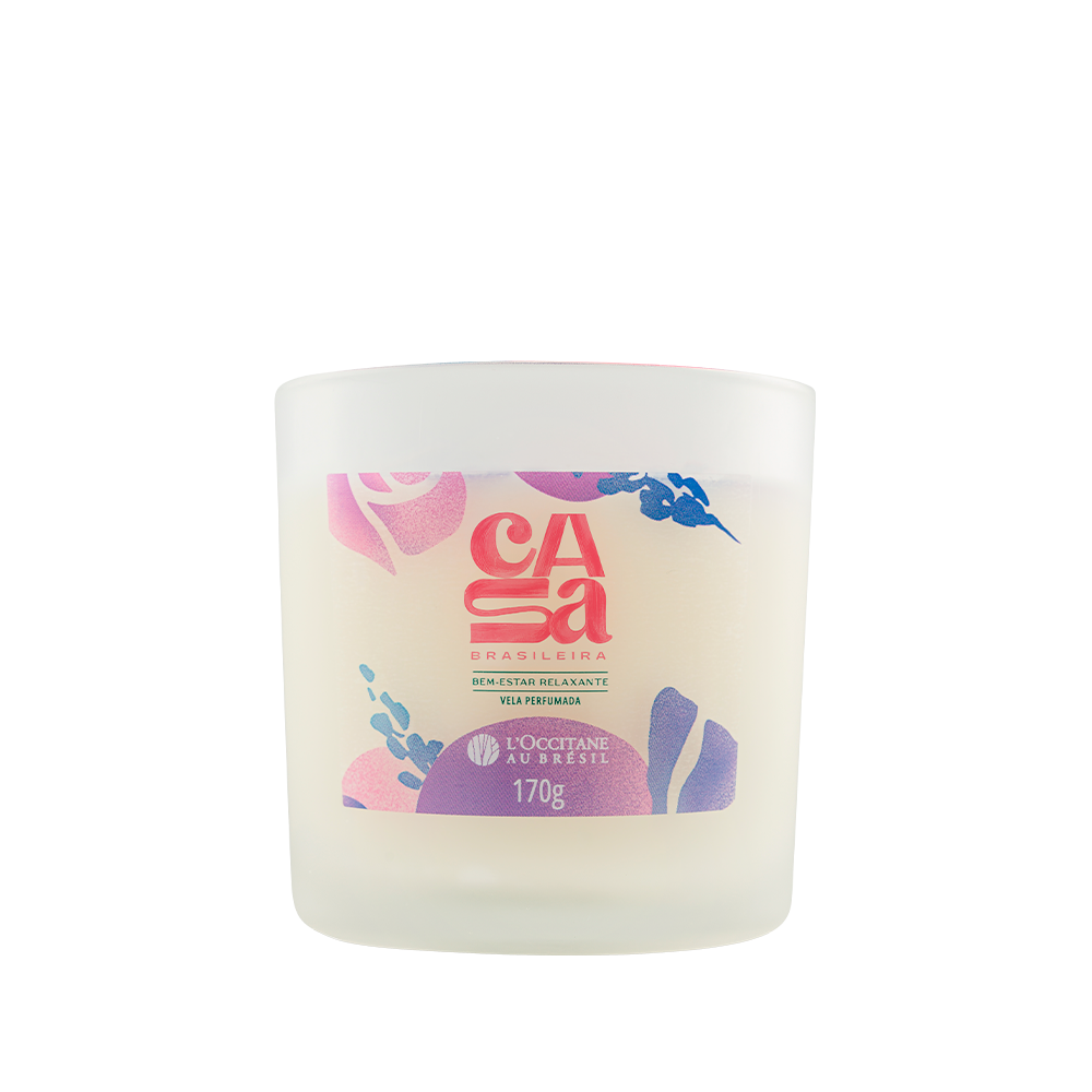 Vela Perfumada Bem-Estar Relaxante 170g