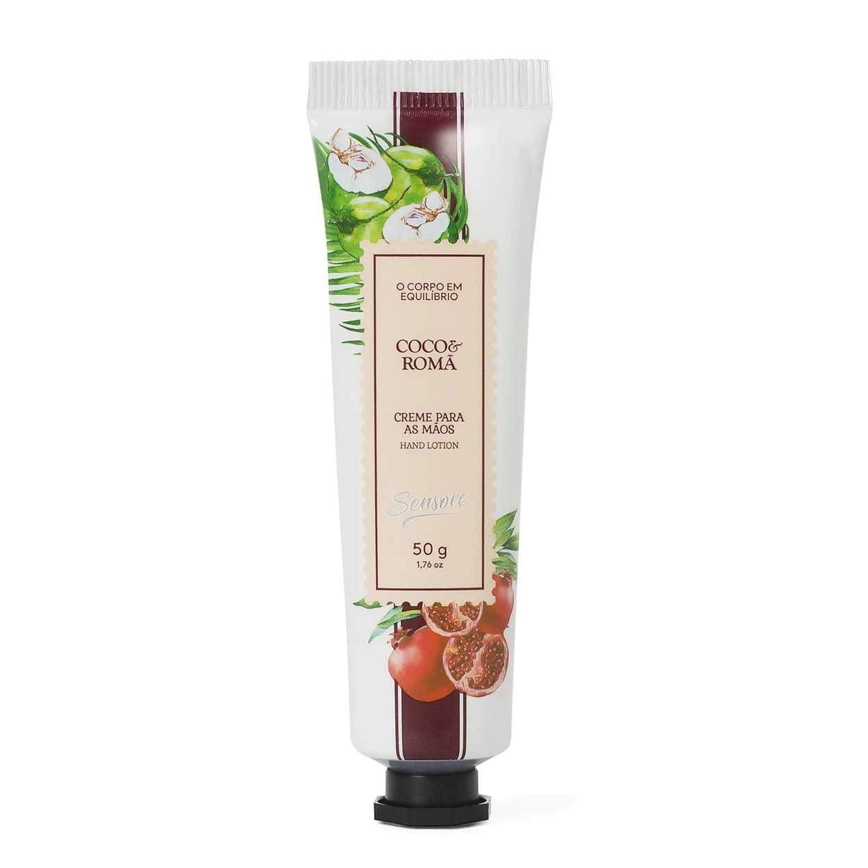 Creme Hidratante para Mãos Coco & Romã 50g