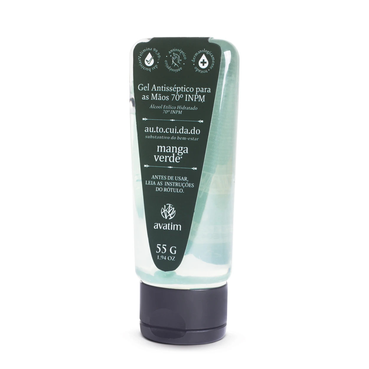 Álcool em Gel Manga Verde 55g