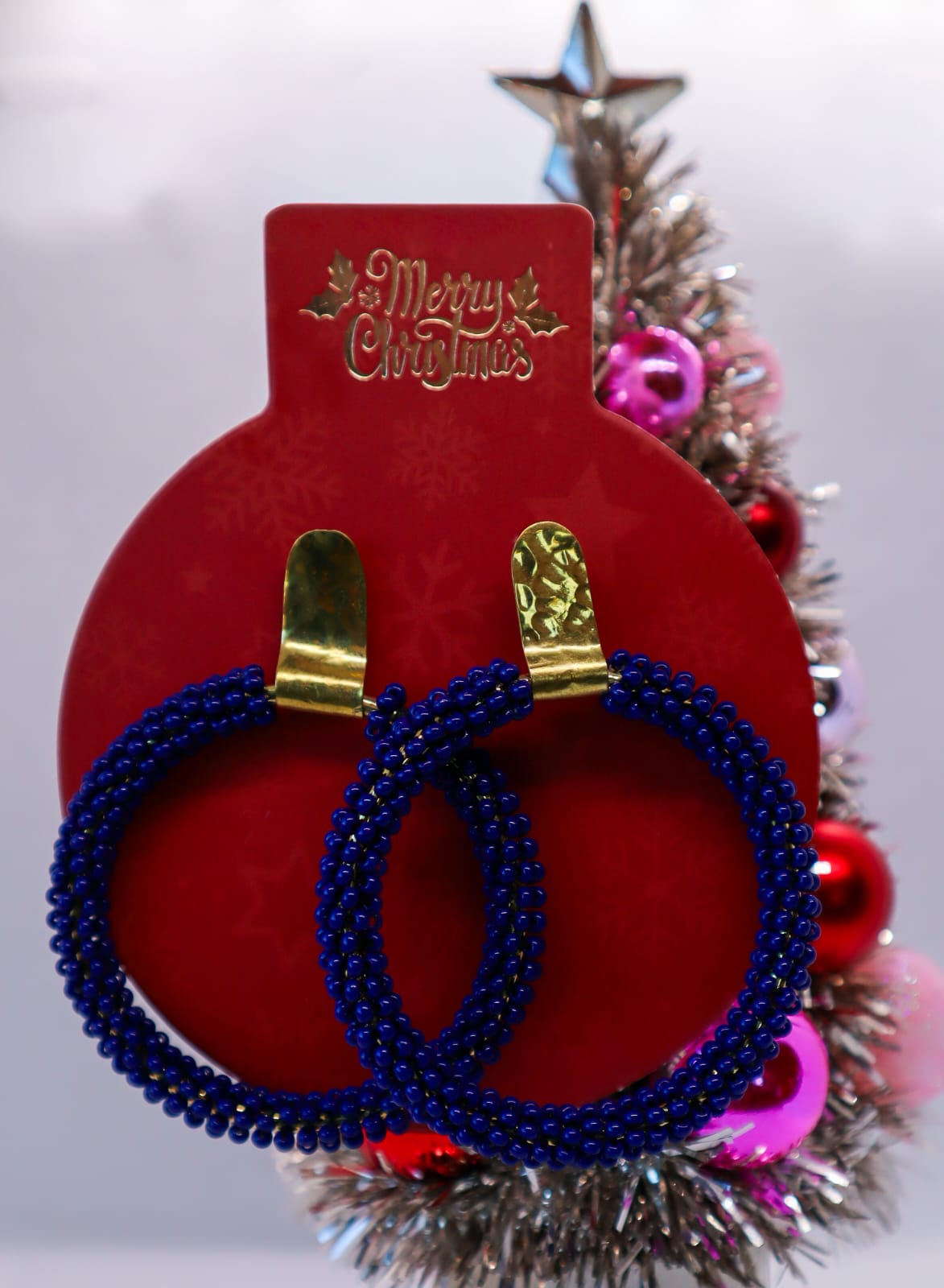 Orecchini Mduara blu